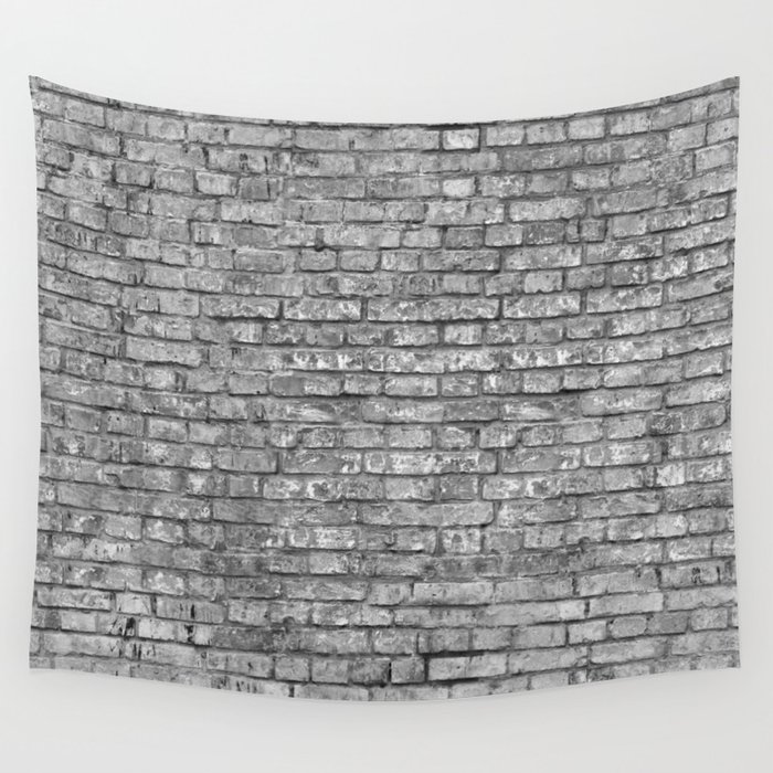 White brick tapestry 2025