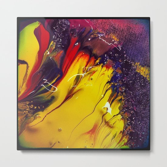 bleed Metal Print