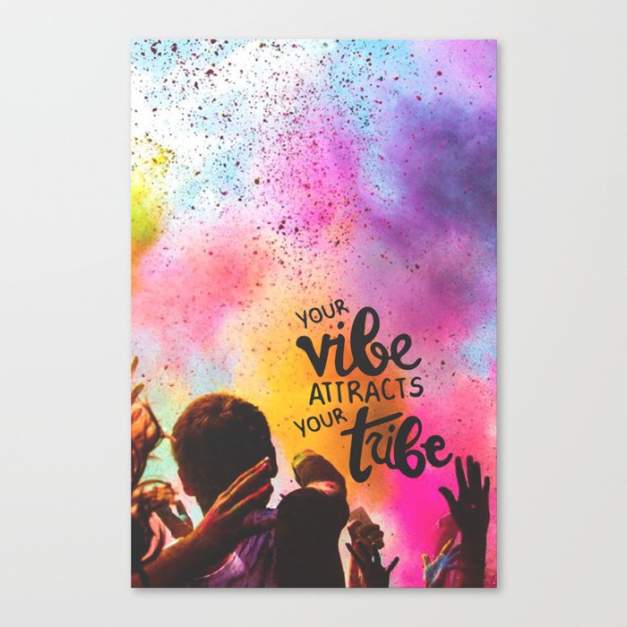 Your Vibe Attracts Your Tribe Tank Top Positive Vibes Energy Yoga