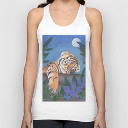 What Does the Tiger Dream? Unisex Tank Top