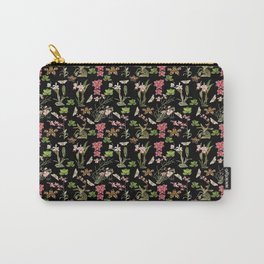 Orchid Collage Carry-All Pouch