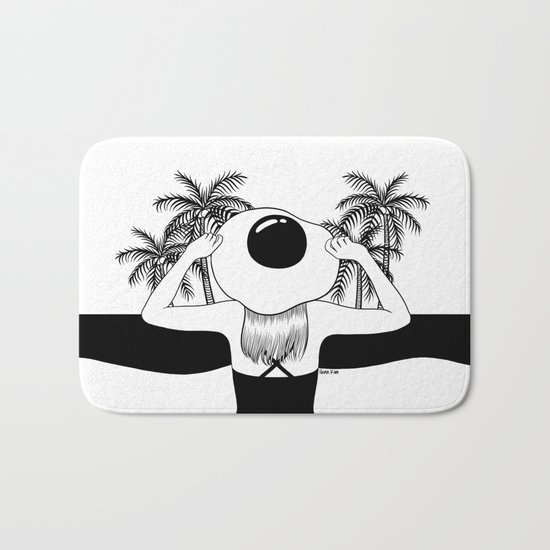 Sunny Side Up Bath Mat