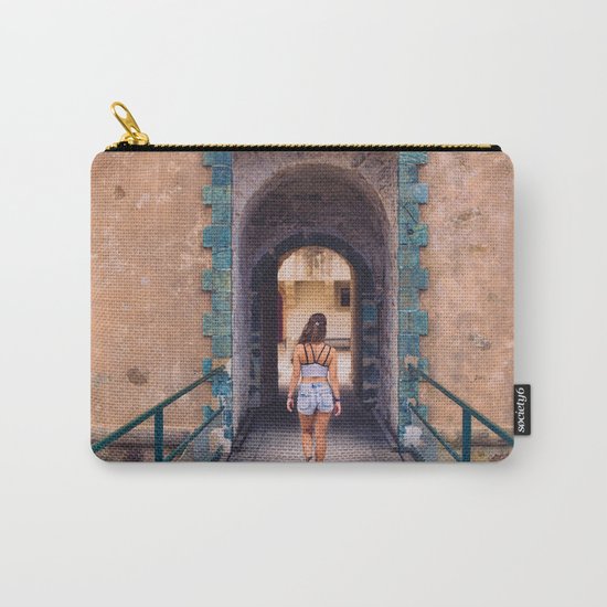 Saint Tropez Castle Carry-All Pouch