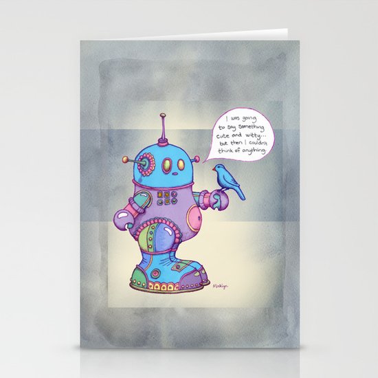 I was going to say something cute and witty... Stationery Cards