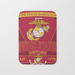 Marine corps Bath Mat