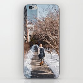 New York City | Walking in the Park iPhone Skin