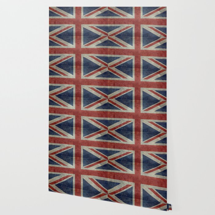 Uk Flag Dark Grunge 3 5 Scale Wallpaper By Flags Society6