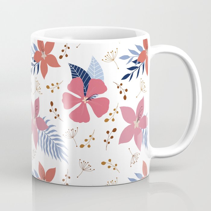 Tropical floral Coffee Mug