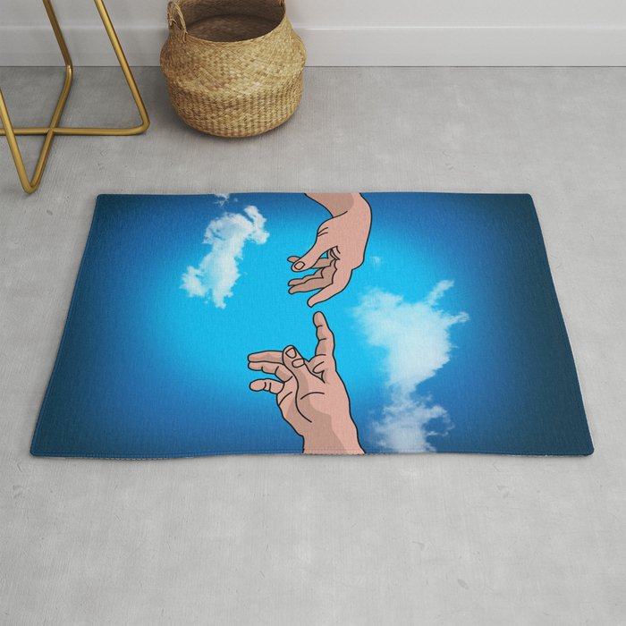 Almost touching Rug