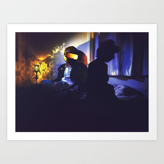 Why Worry? Art Print