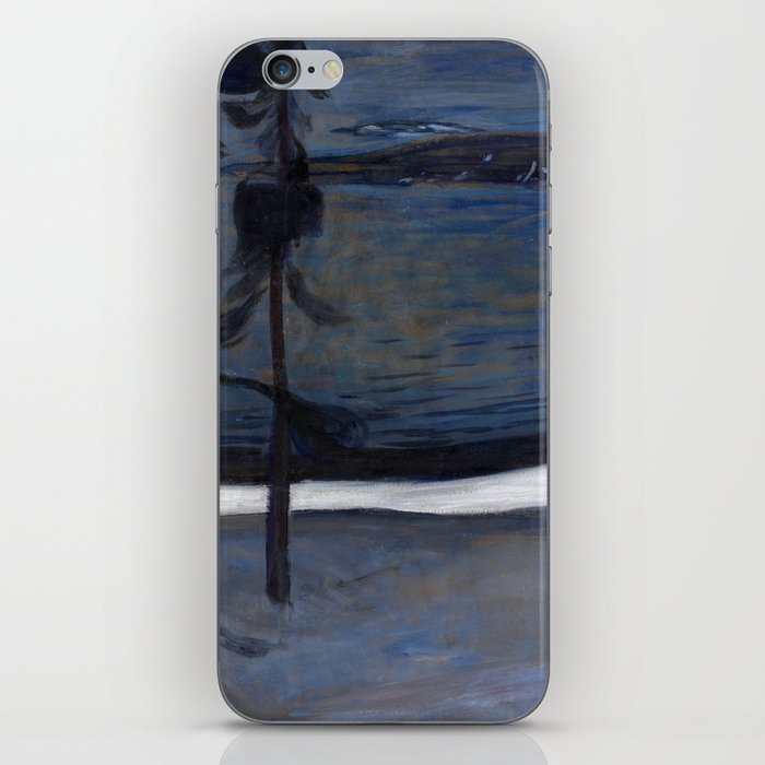 Winter in Nordstrand by Edvard Munch iPhone Skin