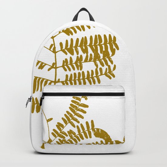 Golden Leaf #Minimal Backpack