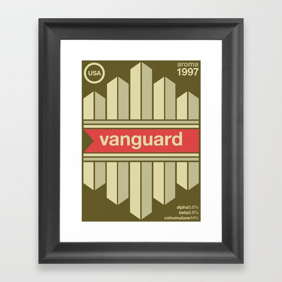 vanguard single hop Framed Art Print