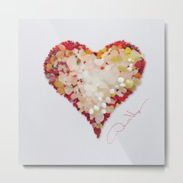 LOVE Sea Glass RED & WHITE Heart Valentines Day Gift - Donald Verger Art Metal Print | Graphic Design Wife, Baby Kid Teens, Beautiful Nature Art, My Wedding Shower, Husband Daughter Her, Day Teachers Teacher, Mother Mothers Mom, Gift Gifts Best, Birth Great Sweet, Elegant Sympathy For 