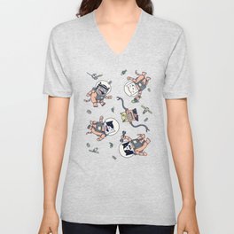 CatStronauts V Neck T Shirt