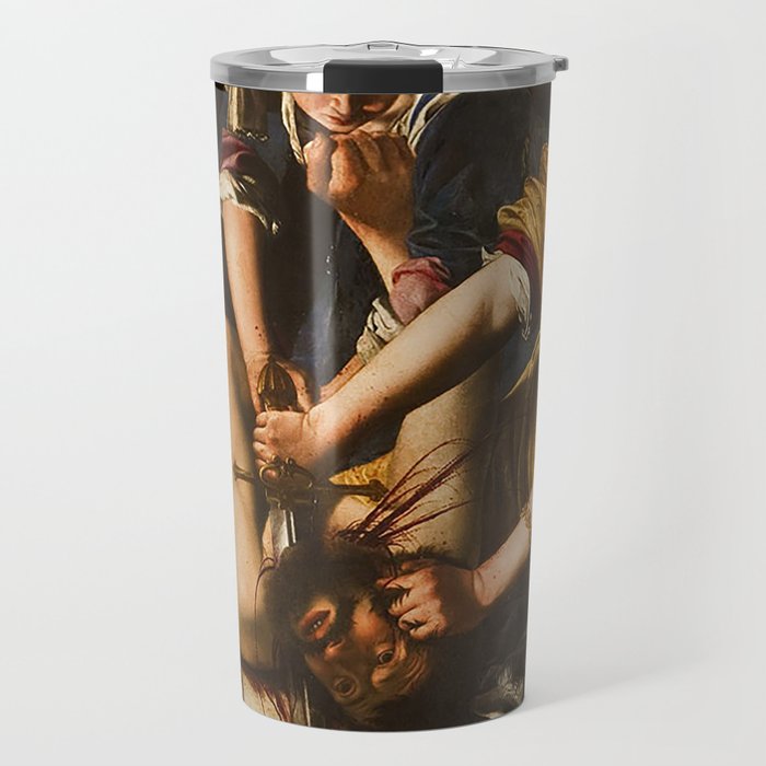 Judith Slaying Holofernes by Artemisia Gentileschi Travel Mug