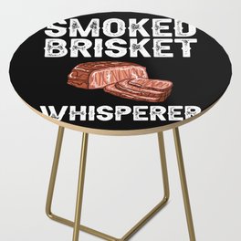 Smoked Brisket Beef Oven Rub Grill Smoker Side Table