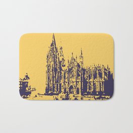 Cologne Cathedral Koelner Dom Bath Mat | Architecture, Vintage, Graphicdesign 