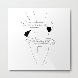 Feminisim/ Woman Metal Print