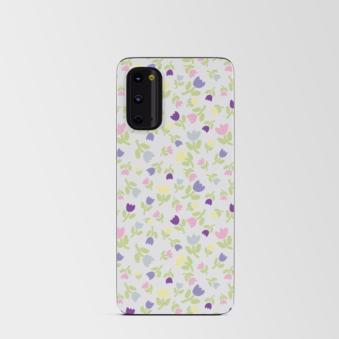 Silly Flowers Pastel Android Card Case