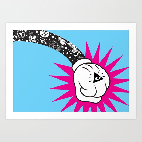 Mick 'The Terrible' Art Print