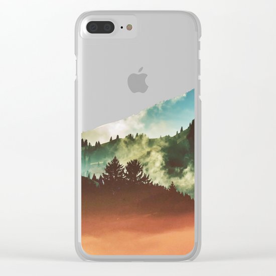 Mighty Mountain #society6 #decor #buyart Clear iPhone Case