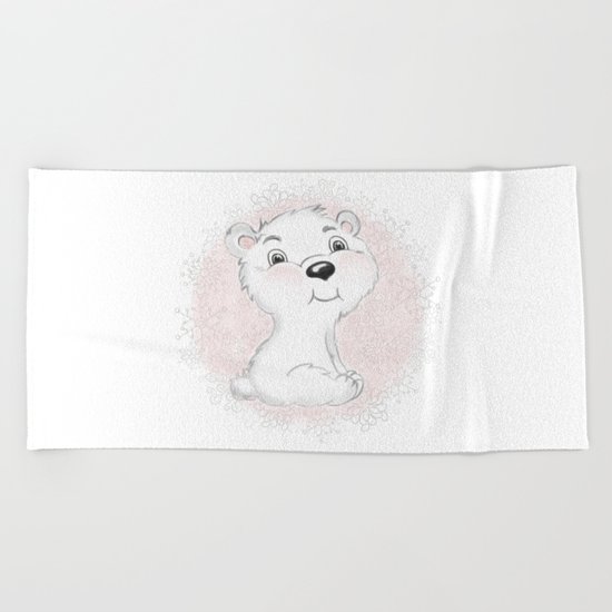 Polar Bear Beach Towel