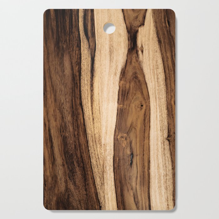Sheesham Wood Grain Texture, Close Up Cutting Board