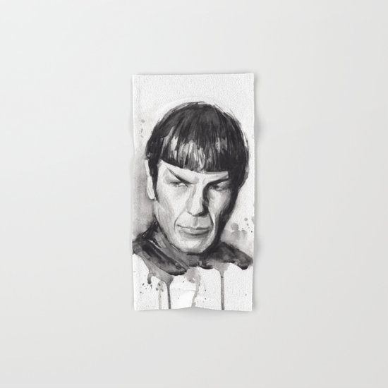 Spock Star Trek Hand & Bath Towel