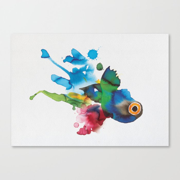 COLORFUL FISH 2 Canvas Print