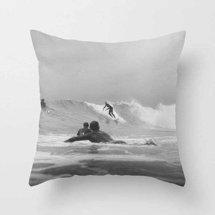 Australia Surf Throw Pillow