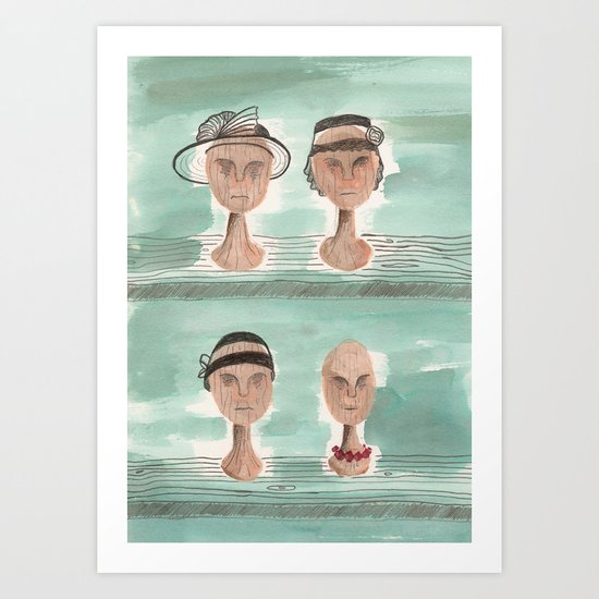 Dead Wives Art Print