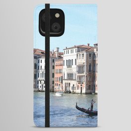 Venice Canal iPhone Wallet Case