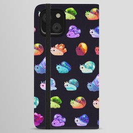 Jewel Snail iPhone Wallet Case