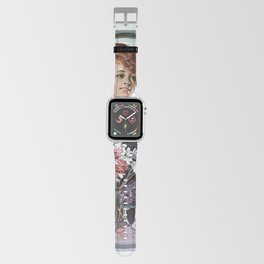 Lady with flowers Apple Watch Band
