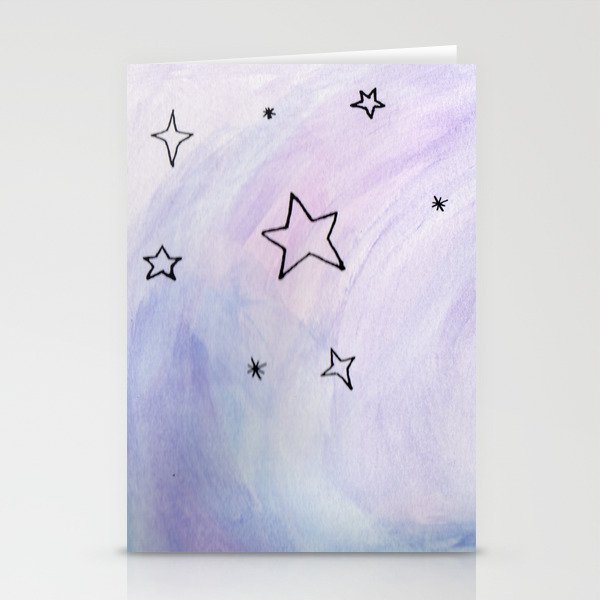 Stars Stationery Cards