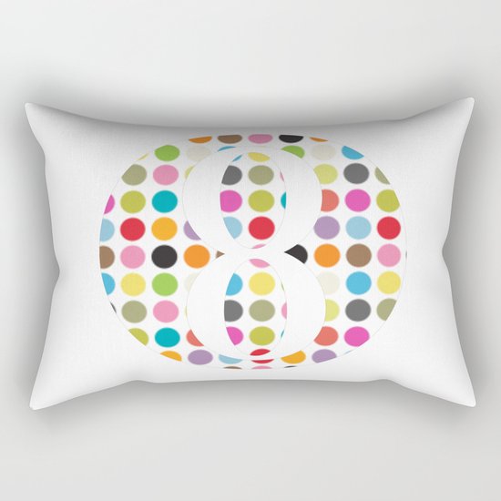 tee shirt 8 Rectangular Pillow