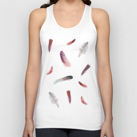 feathers Unisex Tank Top