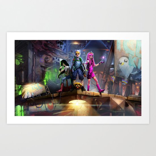 Adventurers Art Print