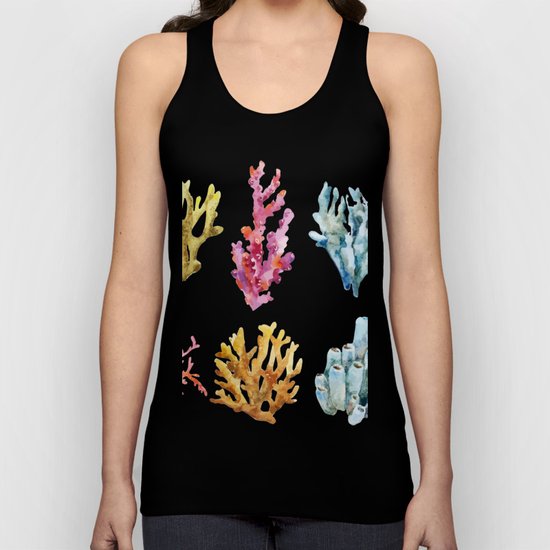 Colorful Chorals Unisex Tank Top