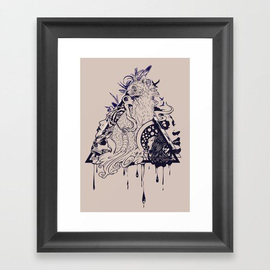 Playful Mind Framed Art Print