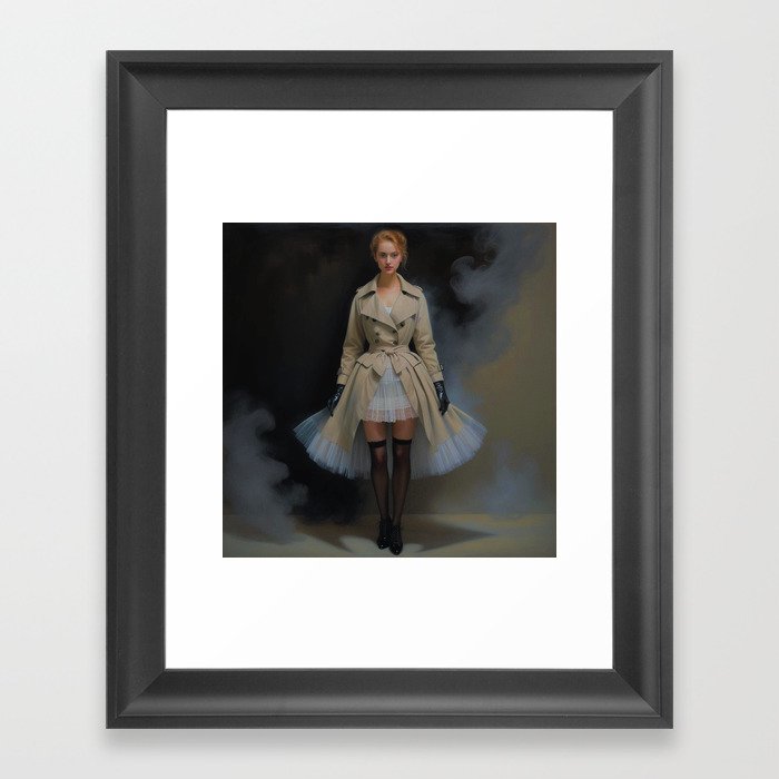 Mme. Chantelouve  Framed Art Print