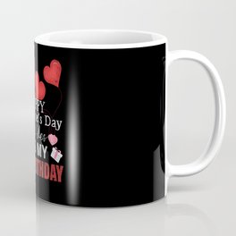 15th Birth Heart Day Happy Valentines Day Mug