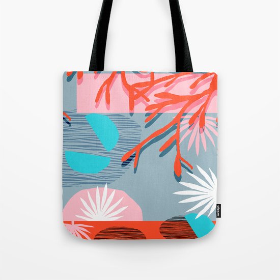 Chill Pill - throwback memphis retro vintage classic neon pop art 1980s style 80s art print hipster Tote Bag