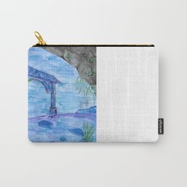 Underwater Chinese Ruins Carry-All Pouch