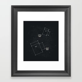 Constellations Framed Art Print