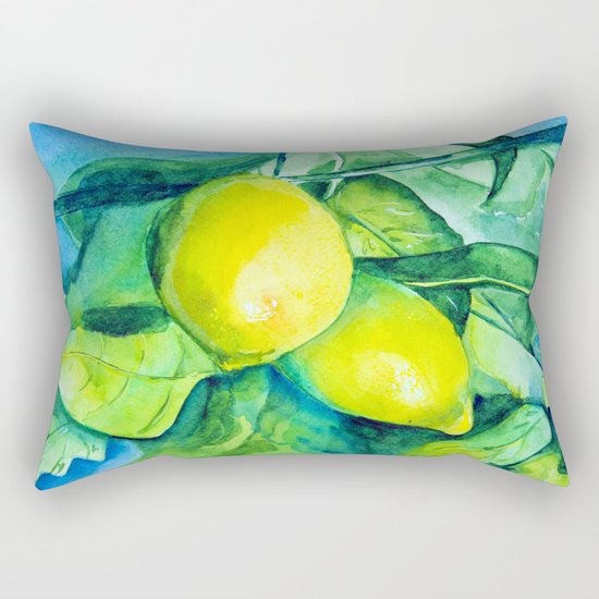lemons Rectangular Pillow