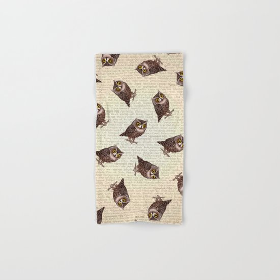 Otus pocus Hand & Bath Towel