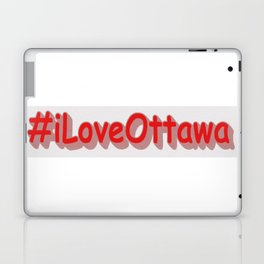"#iLoveOttawa" Cute Design. Buy Now Laptop Skin