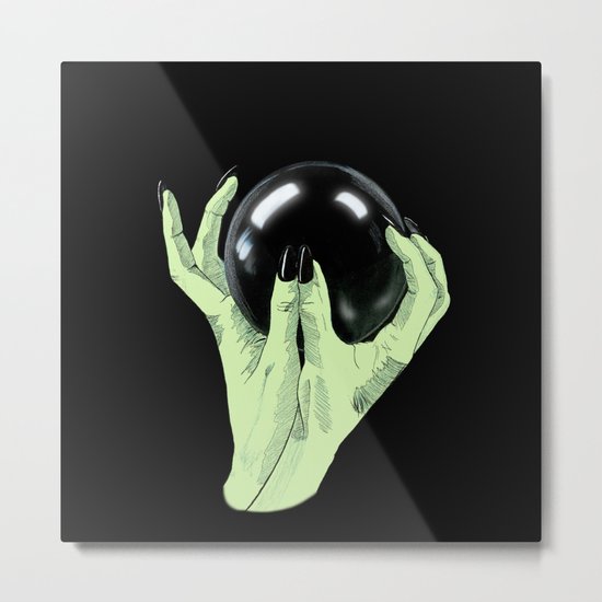 Crystallomancy Metal Print